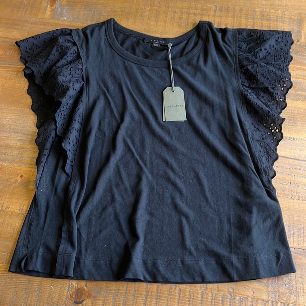All Saints black tee